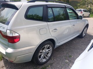 2008 BMW X3 25i I (E83) Рестайлинг, серебристый, 1100000 рублей, вид 2