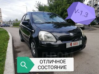 2002 Toyota Vitz I (P10), чёрный, 475000 рублей, вид 2