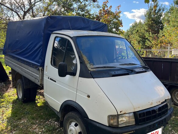 2002 ГАЗ ГАЗель (3302), белый, 370000 рублей - вид 1