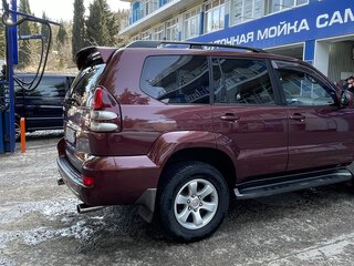 2008 Toyota Land Cruiser Prado 4-speed 120 Series Рестайлинг, красный, 3600000 рублей, вид 4