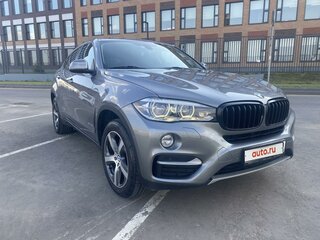 2015 BMW X6 30d II (F16), серый, 3800000 рублей, вид 2