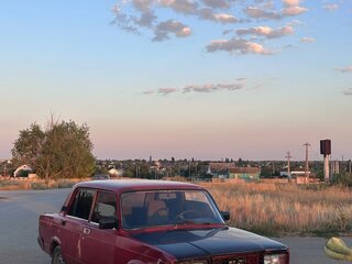 2006 Lada (ВАЗ) 2107, пурпурный, 80000 рублей, вид 1