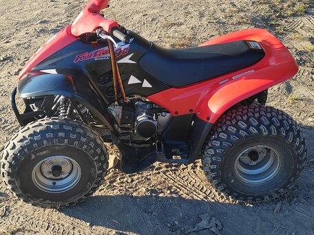 1999 Honda TRX 90, красный, 170000 рублей, вид 3