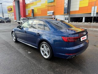 2017 Audi A4 V (B9), синий, 2150000 рублей, вид 3
