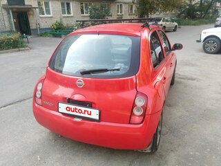 2002 Nissan March III (K12), красный, 298000 рублей, вид 5