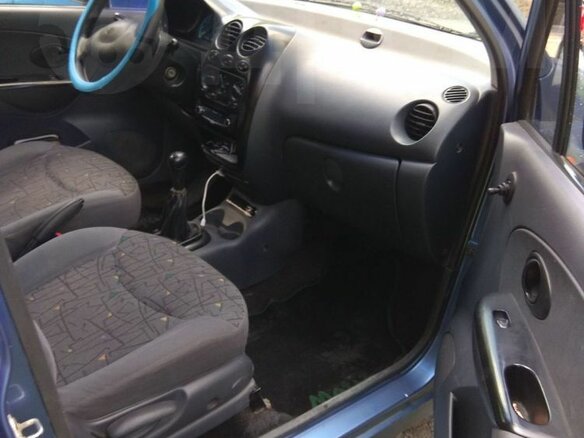 2007 Daewoo Matiz I Рестайлинг, синий, 200000 рублей - вид 3