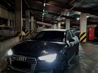 2018 Audi A4 V (B9), чёрный, 3350000 рублей, вид 4