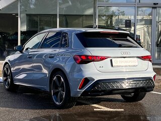 2025 Audi A3 Sportback 35 TFSI IV (8Y) Рестайлинг, серый, 3632000 рублей, вид 4