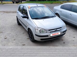 2004 Hyundai Getz I, серебристый, 450000 рублей, вид 2