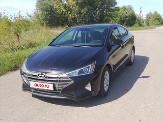 2019 Hyundai Elantra VI (AD), чёрный, 1300000 рублей, вид 1
