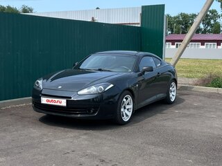 2007 Hyundai Coupe II (GK), чёрный, 900000 рублей, вид 1