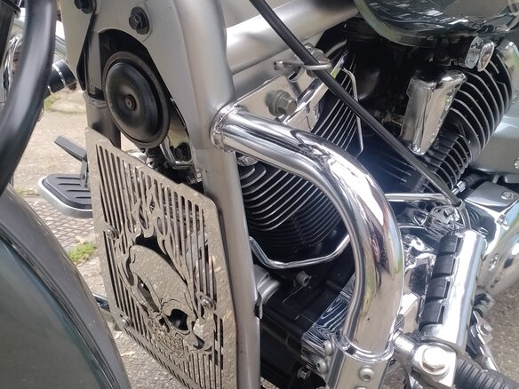 2008 Yamaha XVS1100, серый, 780000 рублей - вид 1