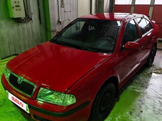 2008 Skoda Octavia I (A4) Рестайлинг, красный, 485000 рублей, вид 1