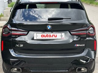 2022 BMW X3 30i xDrive III (G01) Рестайлинг, чёрный, 5050000 рублей, вид 1