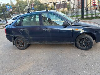 2007 Lada (ВАЗ) Kalina I, синий, 115000 рублей, вид 2