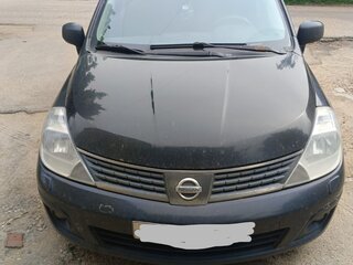 2007 Nissan Tiida I, чёрный, 365000 рублей, вид 2
