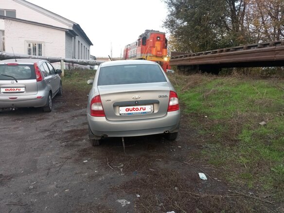 2005 Lada (ВАЗ) Kalina I, бежевый, 95000 рублей - вид 2
