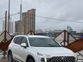 2021 Hyundai Santa Fe IV Рестайлинг, белый, 3500000 рублей - вид 2