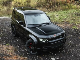 2022 Land Rover Defender 90 II, чёрный, 14200000 рублей, вид 3