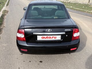 2007 Lada (ВАЗ) Priora I, чёрный, 160000 рублей, вид 4
