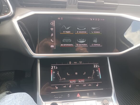 2020 Audi A6 45 TFSI V (C8), чёрный, 3550000 рублей - вид 10