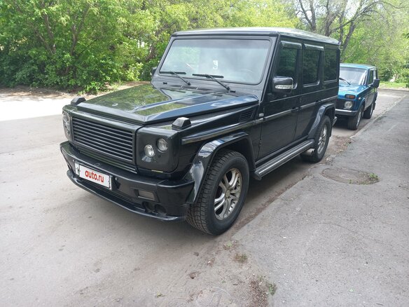 1992 Mercedes-Benz G-Класс 300 II (W463), чёрный