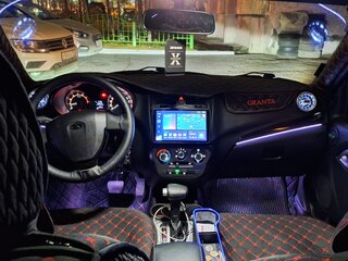 2019 Lada (ВАЗ) Granta I Рестайлинг, чёрный, 1350000 рублей, вид 4
