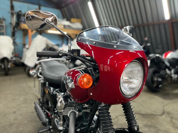 2012 Kawasaki W 800, пурпурный, 750000 рублей - вид 9