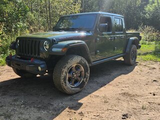 2022 Jeep Gladiator II (JT), зелёный, 5555555 рублей, вид 2