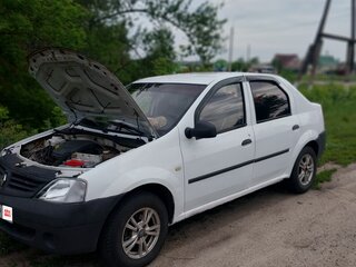 2007 Renault Logan I, белый, 260000 рублей, вид 5