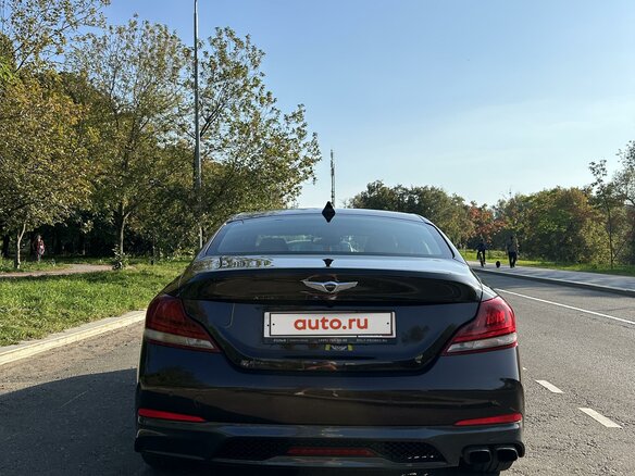 2019 Genesis G70 I, коричневый, 2625000 рублей - вид 16