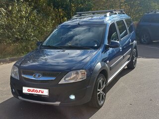 2015 Lada (ВАЗ) Largus Cross I, синий, 930000 рублей, вид 1