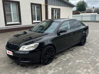 2010 Skoda Octavia DSG7 II (A5) Рестайлинг, чёрный, 900000 рублей, вид 1