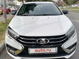 2023 Lada (ВАЗ) Vesta I Рестайлинг (NG), белый, 1350000 рублей, вид 3