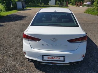 2017 Hyundai Sonata VII (LF) Рестайлинг, белый, 1250000 рублей, вид 5