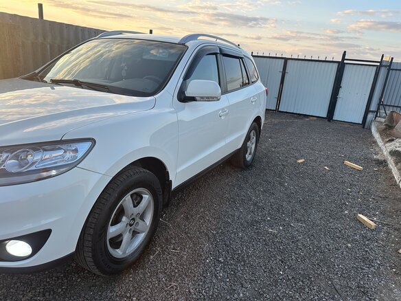 2010 Hyundai Santa Fe II Рестайлинг, белый, 1430000 рублей - вид 6