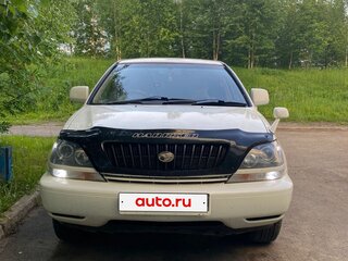2000 Toyota Harrier I (XU10) Рестайлинг, белый, 850000 рублей, вид 2