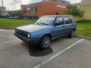 1990 Volkswagen Golf II, синий, 130000 рублей, вид 1