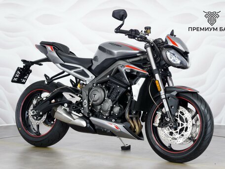 2021 Triumph Street Triple, серебристый, 999000 рублей, вид 5
