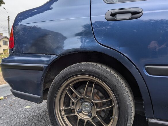 1996 Honda Civic VI, синий, 300000 рублей - вид 30