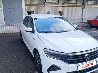 2021 Volkswagen Polo VI, белый, 1350000 рублей, вид 3