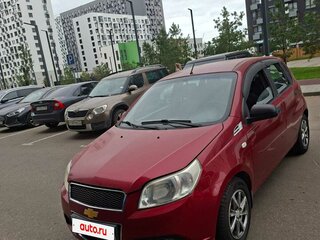 2009 Chevrolet Aveo I Рестайлинг, красный, 320000 рублей, вид 1