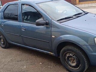 2011 Renault Logan I Рестайлинг, синий, 410000 рублей, вид 3