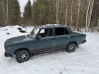 2006 Lada (ВАЗ) 2107, чёрный, 160000 рублей, вид 2