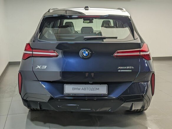 2026 BMW X3 Long 30L xDrive IV (G45/G48), чёрный, 7980000 рублей - вид 4