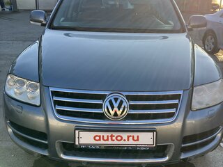 2004 Volkswagen Touareg I, серый, 550000 рублей, вид 1