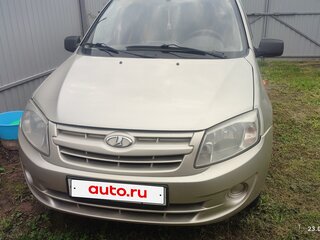 2013 Lada (ВАЗ) Granta I, серебристый, 280000 рублей, вид 1
