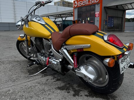 2008 Honda VTX 1300, жёлтый, 750000 рублей, вид 3