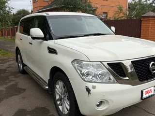 2010 Nissan Patrol VI (Y62), белый, 1700000 рублей, вид 3