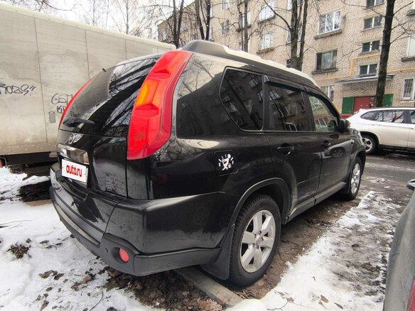 2010 Nissan X-Trail II, чёрный, 1100000 рублей - вид 3